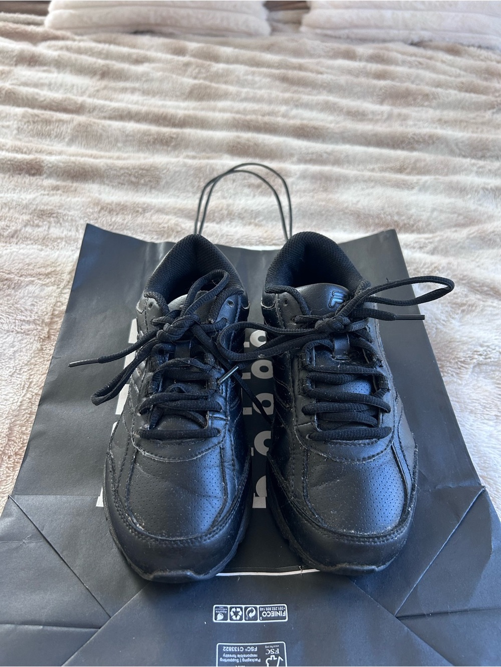 Black Athletic Sneakers - Filas
